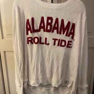 Alabama Roll Tide Women's White Sweater